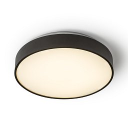 MENSA R 40 stropní matná černá 230V LED 28W 3000K - RED - DESIGN RENDL Obrázek pro produkt MENSA R 40 stropní matná černá 230V LED 28W 3000K - RED - DESIGN RENDL
