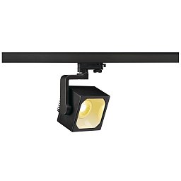 EURO CUBE pro tříokr. lištu černá 230V LED 28.5W 60° 3000K - BIG WHITE (SLV) Obrázek pro produkt EURO CUBE pro tříokr. lištu černá 230V LED 28.5W 60° 3000K - BIG WHITE (SLV)
