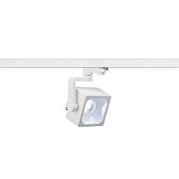 EURO CUBE pro tříokr. lištu bílá 230V LED 28.5W 60° 4000K - BIG WHITE (SLV) Obrázek pro produkt EURO CUBE pro tříokr. lištu bílá 230V LED 28.5W 60° 4000K - BIG WHITE (SLV)
