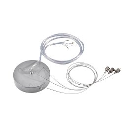 Závěsná sada pro 1–10 V MEDO LED, stříbrošedá, 5žilový kabel - BIG WHITE (SLV) Obrázek pro produkt Závěsná sada pro 1–10 V MEDO LED, stříbrošedá, 5žilový kabel - BIG WHITE (SLV)