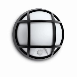 LED Venkovní nástěnné svítidlo Philips Eagle s pohybovým čidlem 17319/30/16 černé 2700K - PHILIPS (915004989201) Obrázek pro produkt LED Venkovní nástěnné svítidlo Philips Eagle s pohybovým čidlem 17319/30/16 černé 2700K - PHILIPS (915004989201)