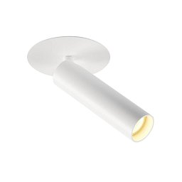 KARPO 30 jednoduché bodové svítidlo, stropní vestavné svítidlo, plochá rozeta, bílé, 7,5 W LED, 3000K, - BIG WHITE (SLV) Obrázek pro produkt KARPO 30 jednoduché bodové svítidlo, stropní vestavné svítidlo, plochá rozeta, bílé, 7,5 W LED, 3000K, - BIG WHITE (SLV)