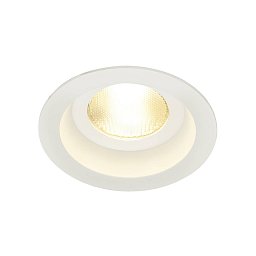 CONTONE Downlight, kruhová, bílá, 13 W LED, teplá bílá, IP44 - BIG WHITE (SLV) Obrázek pro produkt CONTONE Downlight, kruhová, bílá, 13 W LED, teplá bílá, IP44 - BIG WHITE (SLV)