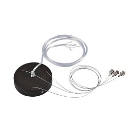 Závěsná sada pro 1–10 V MEDO LED, černá, 5žilový kabel - BIG WHITE (SLV) Obrázek pro produkt Závěsná sada pro 1–10 V MEDO LED, černá, 5žilový kabel - BIG WHITE (SLV)