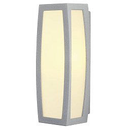 Venkovní svítidlo MERIDIAN BOX nástěnná stříbrnošedá 230V E27 20 - BIG WHITE (SLV) Obrázek pro produkt Venkovní svítidlo MERIDIAN BOX nástěnná stříbrnošedá 230V E27 20 - BIG WHITE (SLV)