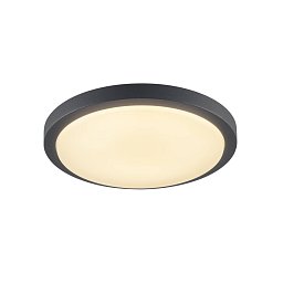AINOS stropní svítidlo LED 18W 3000K kulaté antracit - BIG WHITE (SLV) Obrázek pro produkt AINOS stropní svítidlo LED 18W 3000K kulaté antracit - BIG WHITE (SLV)