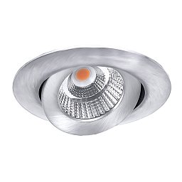 Zápustné svítidlo Allround Gyro 10W hliník 3000K 530lm 230V - TLG Obrázek pro produkt Zápustné svítidlo Allround Gyro 10W hliník 3000K 530lm 230V - TLG