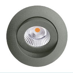 Zápustné svítidlo Allround Gyro 10W antracit 3000K 530lm 230V - TLG Obrázek pro produkt Zápustné svítidlo Allround Gyro 10W antracit 3000K 530lm 230V - TLG