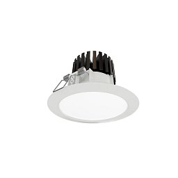 Svítidlo vestavné RAVO LED IP44 satin bílé 23,3W 2400lm 3000K (55-072K-10GJV/830, W + 00-00153EI) on/off - HALLA Obrázek pro produkt Svítidlo vestavné RAVO LED IP44 satin bílé 23,3W 2400lm 3000K (55-072K-10GJV/830, W + 00-00153EI) on/off - HALLA