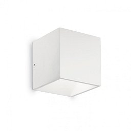 LED Venkovní nástěnné svítidlo Ideal Lux Rubik AP1 bianco 149745 bílé 4000K - IDEALLUX Obrázek pro produkt LED Venkovní nástěnné svítidlo Ideal Lux Rubik AP1 bianco 149745 bílé 4000K - IDEALLUX