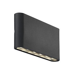 Venkovní nástěnné svítidlo Kinver 1x6W LED černá - NORDLUX Obrázek pro produkt Venkovní nástěnné svítidlo Kinver 1x6W LED černá - NORDLUX