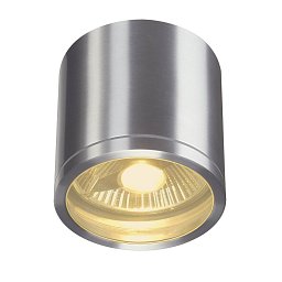 ROX venkovní stropní svítidlo QPAR111 IP44 kulaté kartáčovaný hliník max.50W - BIG WHITE (SLV) Obrázek pro produkt ROX venkovní stropní svítidlo QPAR111 IP44 kulaté kartáčovaný hliník max.50W - BIG WHITE (SLV)