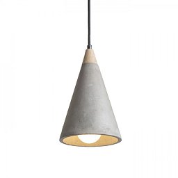 HEIDI závěsná beton/dřevo 230V E27 28W - RED - DESIGN RENDL Obrázek pro produkt HEIDI závěsná beton/dřevo 230V E27 28W - RED - DESIGN RENDL
