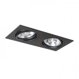 PASADENA G53 SQ II černá 12V G53 2x50W - RED - DESIGN RENDL Obrázek pro produkt PASADENA G53 SQ II černá 12V G53 2x50W - RED - DESIGN RENDL