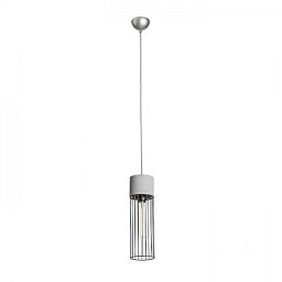 BURTON závěsná beton 230V E27 42W - RED - DESIGN RENDL Obrázek pro produkt BURTON závěsná beton 230V E27 42W - RED - DESIGN RENDL