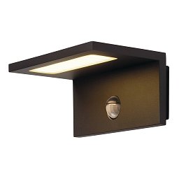 LED SENSOR WL, LED venkovní nástěnné nástavbové svítidlo, IP44, ANTRACIT, 3000K - BIG WHITE (SLV) Obrázek pro produkt LED SENSOR WL, LED venkovní nástěnné nástavbové svítidlo, IP44, ANTRACIT, 3000K - BIG WHITE (SLV)