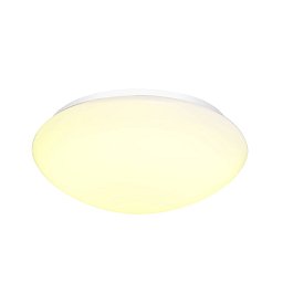 LIPSY 40 Dome, LED, venkovní nástěnné a stropní nástavbové svítidlo, bílá, IP44, 3000/4000K - BIG WHITE (SLV) Obrázek pro produkt LIPSY 40 Dome, LED, venkovní nástěnné a stropní nástavbové svítidlo, bílá, IP44, 3000/4000K - BIG WHITE (SLV)