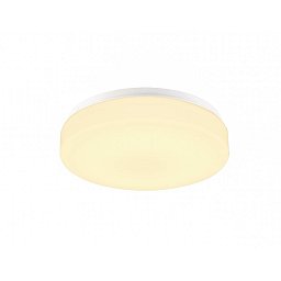 LIPSY 30 Drum CW, LED venkovní nástěnné a stropní nástavbové svítidlo, bílá, IP44 3000/4000K - BIG WHITE (SLV) Obrázek pro produkt LIPSY 30 Drum CW, LED venkovní nástěnné a stropní nástavbové svítidlo, bílá, IP44 3000/4000K - BIG WHITE (SLV)