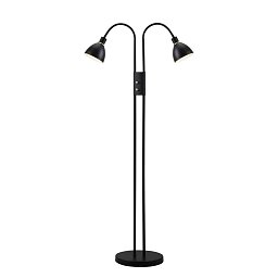 Ray 2-Spot stojací lampa černá - NORDLUX Obrázek pro produkt Ray 2-Spot stojací lampa černá - NORDLUX