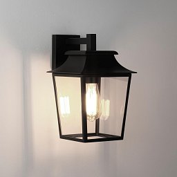 Venkovní nástěnné svítidlo Richmond Wall Lantern 200 60W E27 černá - ASTRO Lighting Obrázek pro produkt Venkovní nástěnné svítidlo Richmond Wall Lantern 200 60W E27 černá - ASTRO Lighting