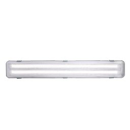 Přisazené pracovní LED svítidlo Works IP65 2x9W LED šedá čirá - NORDLUX Obrázek pro produkt Přisazené pracovní LED svítidlo Works IP65 2x9W LED šedá čirá - NORDLUX