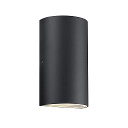 Venkovní nástěnné svítidlo Rold 1x9,5W LED černá čirá - NORDLUX Obrázek pro produkt Venkovní nástěnné svítidlo Rold 1x9,5W LED černá čirá - NORDLUX