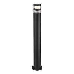 Venkovní sloupkové svítidlo Birk 1x40W E27 černá čirá - NORDLUX Obrázek pro produkt Venkovní sloupkové svítidlo Birk 1x40W E27 černá čirá - NORDLUX