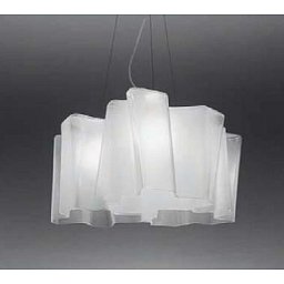Závěsné svítidlo Logico 3x120° sklo 3x150W výška skla 31cm - ARTEMIDE Obrázek pro produkt Závěsné svítidlo Logico 3x120° sklo 3x150W výška skla 31cm - ARTEMIDE