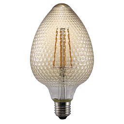 LED žárovka dekorační E27 Avra Nut 2W jantar - NORDLUX Obrázek pro produkt LED žárovka dekorační E27 Avra Nut 2W jantar - NORDLUX