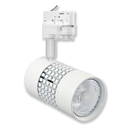 SVÍTIDLO EURO TRACK kulaté BÍLÉ 25W 3000K Ra95 2150Lm 38d DIMM IP20 - CENTURY Obrázek pro produkt SVÍTIDLO EURO TRACK kulaté BÍLÉ 25W 3000K Ra95 2150Lm 38d DIMM IP20 - CENTURY