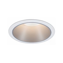 Vestavné svítidlo LED Cole 6,5W bílá/stříbrná mat 3-krokové-stmívatelné 2700K teplá bílá - PAULMANN Obrázek pro produkt Vestavné svítidlo LED Cole 6,5W bílá/stříbrná mat 3-krokové-stmívatelné 2700K teplá bílá - PAULMANN