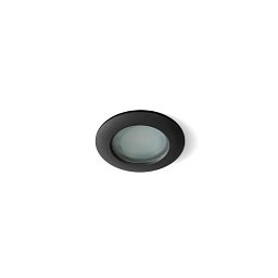 Koupelnové stropní zápustné bodové svítidlo Azzardo Emilio black AZ0809 MR16/GU10 1x50W IP54 9cm černé - AZZARDO Obrázek pro produkt Koupelnové stropní zápustné bodové svítidlo Azzardo Emilio black AZ0809 MR16/GU10 1x50W IP54 9cm černé - AZZARDO
