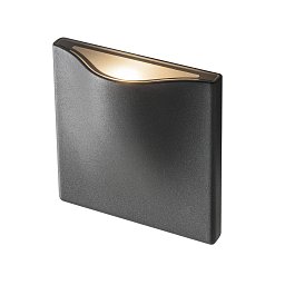 VILUA I WL venkovní nástěnné nástavbové svítidlo antracit, 3000K IP54 100° 405lm - BIG WHITE (SLV) Obrázek pro produkt VILUA I WL venkovní nástěnné nástavbové svítidlo antracit, 3000K IP54 100° 405lm - BIG WHITE (SLV)