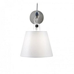 Difuzor hedvábí ø 240 mm Tolomeo Decentrata Suspension - ARTEMIDE Obrázek pro produkt Difuzor hedvábí ø 240 mm Tolomeo Decentrata Suspension - ARTEMIDE
