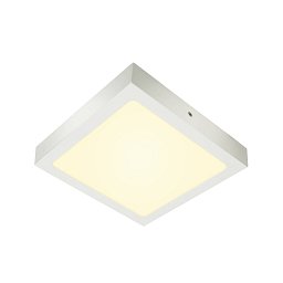 SENSER 24 Indoor, stropní LED svítidlo hranaté, bílé, 3000K - BIG WHITE (SLV) Obrázek pro produkt SENSER 24 Indoor, stropní LED svítidlo hranaté, bílé, 3000K - BIG WHITE (SLV)