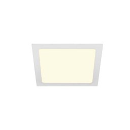 SENSER 24 Indoor, stropní LED svítidlo, hranaté, bílé, 3000K - BIG WHITE (SLV) Obrázek pro produkt SENSER 24 Indoor, stropní LED svítidlo, hranaté, bílé, 3000K - BIG WHITE (SLV)