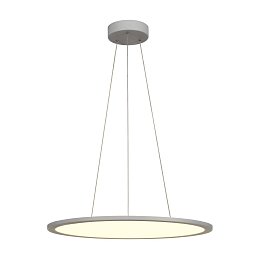 PANEL 60 DALI Indoor, závěsné LED svítidlo kruhové, šedé, 4000K - BIG WHITE (SLV) Obrázek pro produkt PANEL 60 DALI Indoor, závěsné LED svítidlo kruhové, šedé, 4000K - BIG WHITE (SLV)