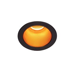HORN MAGNA LED venkovní svítidlo k zabudování do stropu černá/zlatá, 3000K, 25° - BIG WHITE (SLV) Obrázek pro produkt HORN MAGNA LED venkovní svítidlo k zabudování do stropu černá/zlatá, 3000K, 25° - BIG WHITE (SLV)