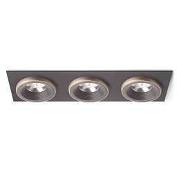 SHARM SQ III zápustná hnědá/perleťová zlatá 230V LED 3x10W 24° 3000K - RED - DESIGN RENDL Obrázek pro produkt SHARM SQ III zápustná hnědá/perleťová zlatá 230V LED 3x10W 24° 3000K - RED - DESIGN RENDL