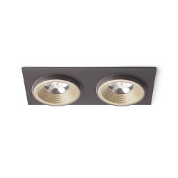 SHARM SQ II zápustná perleťová zlatá/hnědá 230V LED 2x10W 24° 3000K - RED - DESIGN RENDL Obrázek pro produkt SHARM SQ II zápustná perleťová zlatá/hnědá 230V LED 2x10W 24° 3000K - RED - DESIGN RENDL