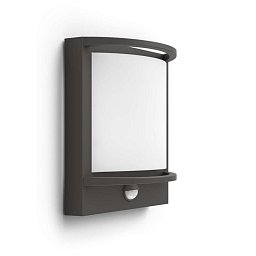 LED Venkovní nástěnné svítidlo Samondra s pohybovým čidlem 17392/93/P0 antracitové 2700K - PHILIPS (915005554501) Obrázek pro produkt LED Venkovní nástěnné svítidlo Samondra s pohybovým čidlem 17392/93/P0 antracitové 2700K - PHILIPS (915005554501)