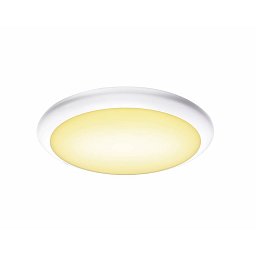 RUBA 27 CW venkovní LED nástěnné a stropní přisazené svítidlo bílé CCT switch 3000/4000 K - BIG WHITE (SLV) Obrázek pro produkt RUBA 27 CW venkovní LED nástěnné a stropní přisazené svítidlo bílé CCT switch 3000/4000 K - BIG WHITE (SLV)