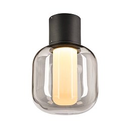 OVALISK CL venkovní LED stropní přisazené svítidlo antracit CCT switch 3000/4000 K - BIG WHITE (SLV) Obrázek pro produkt OVALISK CL venkovní LED stropní přisazené svítidlo antracit CCT switch 3000/4000 K - BIG WHITE (SLV)