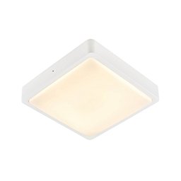 AINOS SQUARE SENSOR Outdoor, nástěnné a stropní LED svítidlo, bílé, spínač CCT 3000/4000K - BIG WHITE (SLV) Obrázek pro produkt AINOS SQUARE SENSOR Outdoor, nástěnné a stropní LED svítidlo, bílé, spínač CCT 3000/4000K - BIG WHITE (SLV)