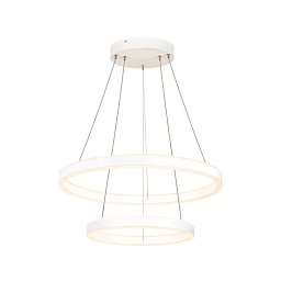ONE DOUBLE PD PHASE UP/DOWN vnitřní LED závěsné svítidlo bílé CCT switch 2700/3000 K - BIG WHITE (SLV) Obrázek pro produkt ONE DOUBLE PD PHASE UP/DOWN vnitřní LED závěsné svítidlo bílé CCT switch 2700/3000 K - BIG WHITE (SLV)