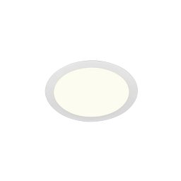 SENSER 24 DL vnitřní LED stropní zápustné svítidlo kulaté bílé, 4000 K - BIG WHITE (SLV) Obrázek pro produkt SENSER 24 DL vnitřní LED stropní zápustné svítidlo kulaté bílé, 4000 K - BIG WHITE (SLV)