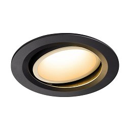 NUMINOS® MOVE DL L vnitřní LED zápustné stropní svítidlo černá/bílá 2700 K 55° otočné a výkyvné - BIG WHITE (SLV) Obrázek pro produkt NUMINOS® MOVE DL L vnitřní LED zápustné stropní svítidlo černá/bílá 2700 K 55° otočné a výkyvné - BIG WHITE (SLV)