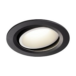 NUMINOS® MOVE DL L vnitřní LED zápustné stropní svítidlo černá/bílá 4000 K 40° otočné a výkyvné - BIG WHITE (SLV) Obrázek pro produkt NUMINOS® MOVE DL L vnitřní LED zápustné stropní svítidlo černá/bílá 4000 K 40° otočné a výkyvné - BIG WHITE (SLV)