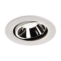 NUMINOS® MOVE DL L vnitřní LED zápustné stropní svítidlo bílá/chrom 4000 K 20° otočné a výkyvné - BIG WHITE (SLV) Obrázek pro produkt NUMINOS® MOVE DL L vnitřní LED zápustné stropní svítidlo bílá/chrom 4000 K 20° otočné a výkyvné - BIG WHITE (SLV)