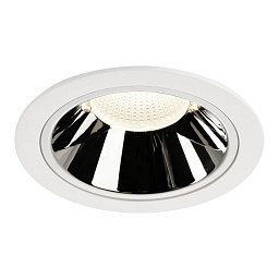 NUMINOS® DL XL vnitřní LED zápustné stropní svítidlo bílá/chrom 4000 K 20° - BIG WHITE (SLV) Obrázek pro produkt NUMINOS® DL XL vnitřní LED zápustné stropní svítidlo bílá/chrom 4000 K 20° - BIG WHITE (SLV)